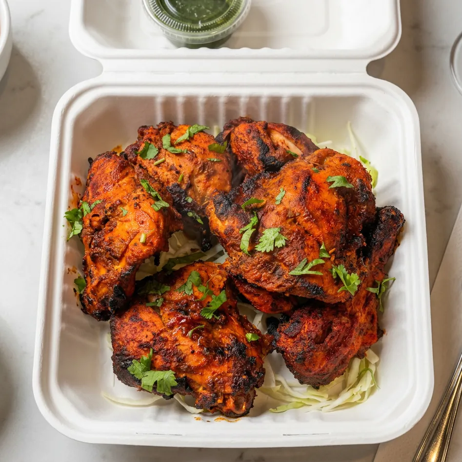 Paneer dish at Tasty Pizza and Indian Cuisine in Beaumont, AB